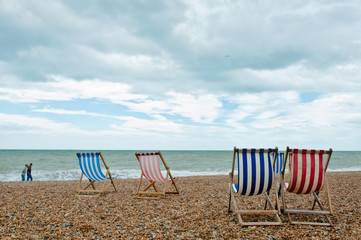 sdrai sulla spiaggia