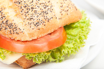 käsebrötchen nahaufnahme