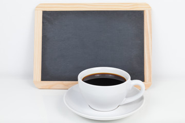 Obraz na płótnie Canvas kaffee und tafel