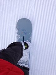 snowboard from above