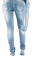 Pain in woman hamstring