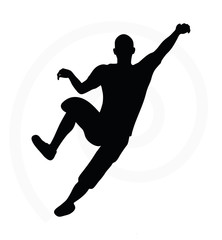 illustration of senior climber man