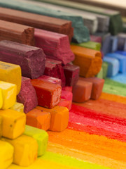 colorful crayons