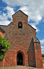 Fototapeta premium Collonges la Rouge, Limosino -Francia