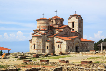 Church of St. John Kaneo in Ohrid, macedonia