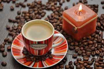 Espresso mit Tasse
