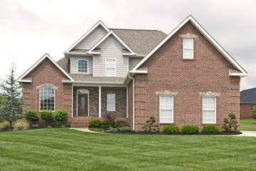 Fototapeta premium Ekskluzywny amerykański dom