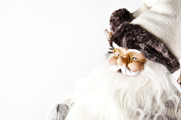 Santa Claus X-Mas white background