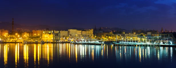 Foto op Plexiglas panorama of Barcelona from Port Vell © JackF