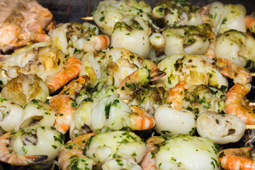 Grilled Calamari