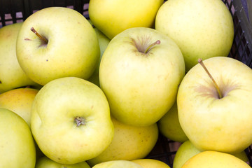 Apples at the market