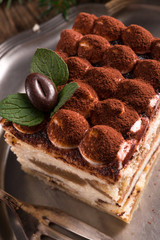 Christmas tiramisu