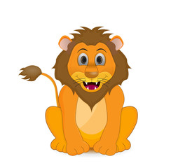 lion illustration isolated