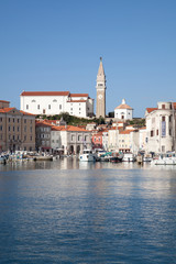 Fototapeta premium Piran beautiful town in Slovenia