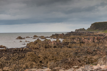 Basalt rock formations