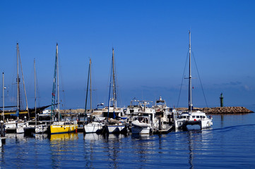 Fototapeta premium Bateau sur la plage