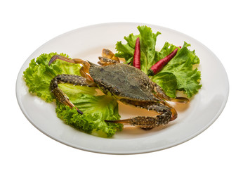 Raw crab