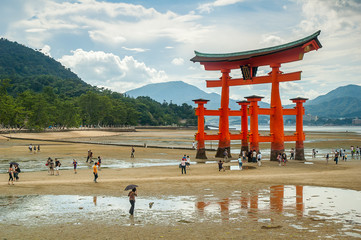 Miyajima gate at Hiroshima - 73213540