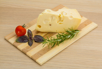 Maasdam cheese