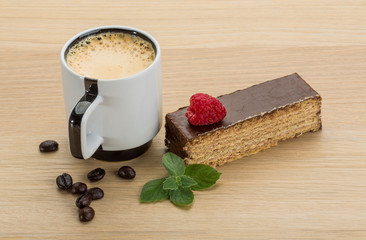 Coffee with cake