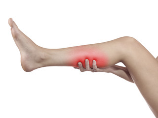 Pain in woman hamstring © Lovrencg