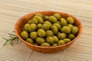 Green olives