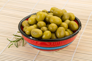 Green olives
