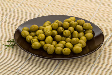 Green olives