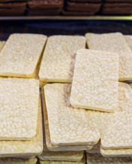 Chocolate with puffed rice