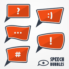 Speech bubbles