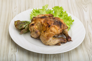 Roasted chicken