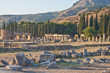 Obraz premium Ruins of ancient city Hierapolis
