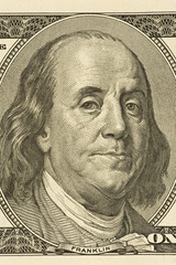 Ben Franklin Close-up