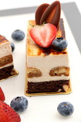 brownie tiramisu cake