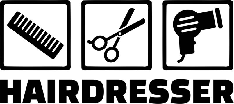 Hairdresser Icons