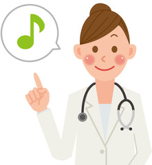 女医　音符