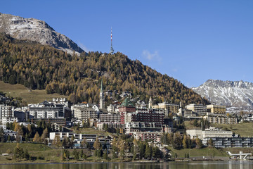 Fototapeta na wymiar Sankt Moritz