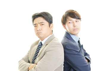 苦悩するビジネスマン