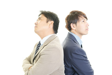 苦悩するビジネスマン