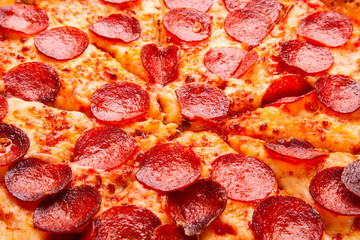 Delicious fresh pizza