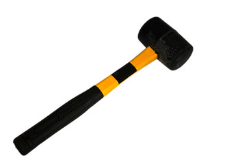 Isolated rubber mallet
