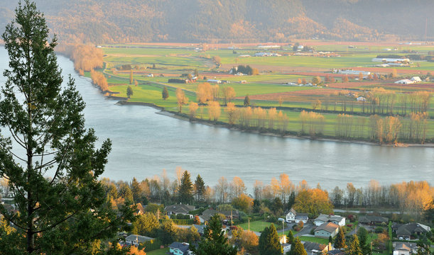 Fraser Valley Autumn Sunset