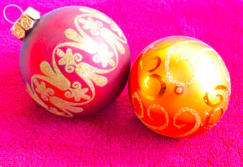 Boules brillantes