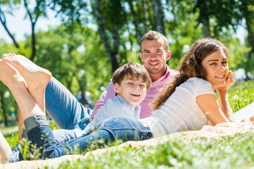 Fototapeta premium Weekend with family