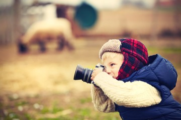 Little photographer