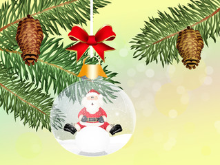 Crystal Christmas balls