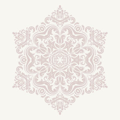 Orient  ornamental round lace