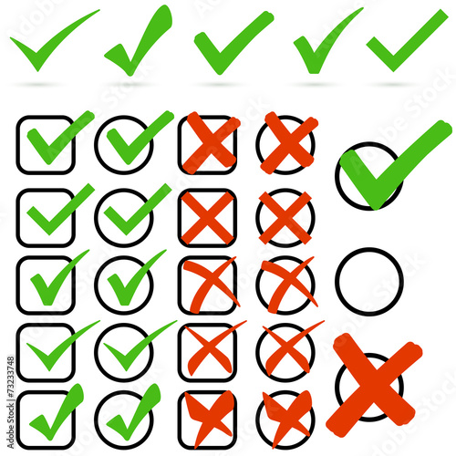 "Collection of cross and hook" fichier vectoriel libre de droits sur la banque d'images Fotolia