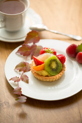 Petite pause gourmande, Tartelette aux fruits
