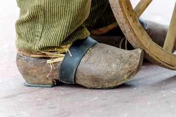 wooden shoes